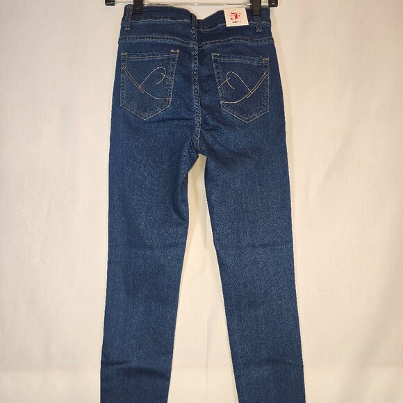 Blue Stretchy Skinny Jeans - Picture 3 of 3